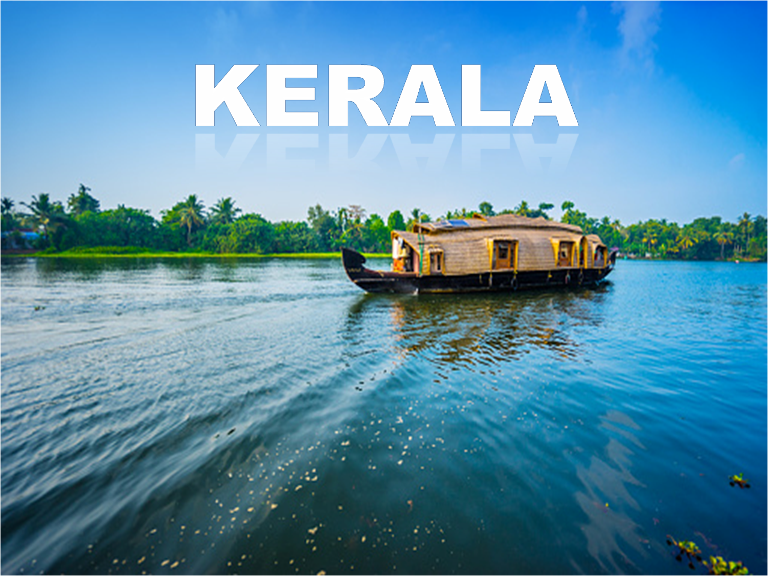 Romantic Kerala Deluxe houseboat